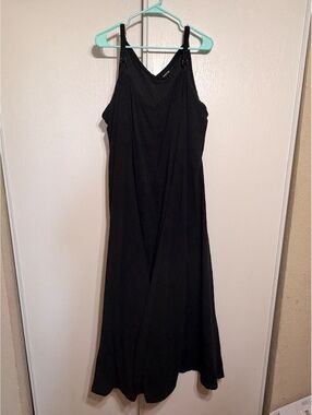 Torrid Black Adjustable Strap Maxi Dress Size 4